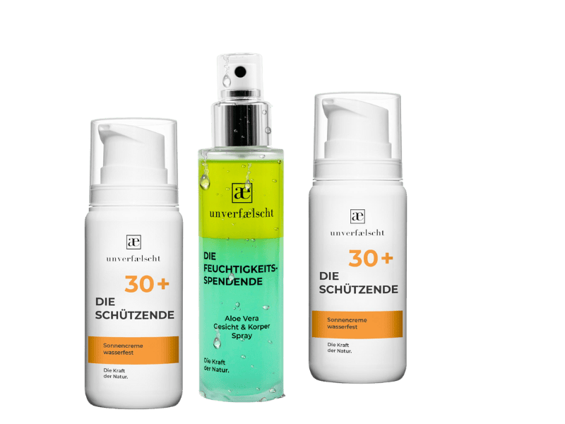 2 x Schützende + 1 x Feuchtigkeitsspendende