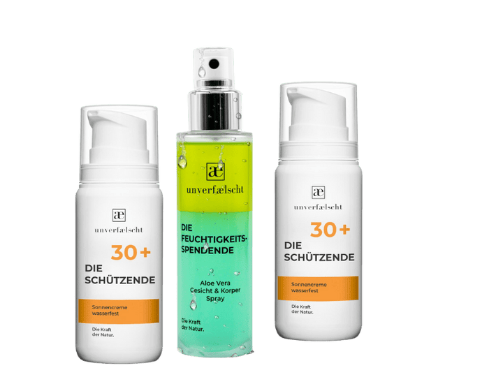 2 x Schützende + 1 x Feuchtigkeitsspendende