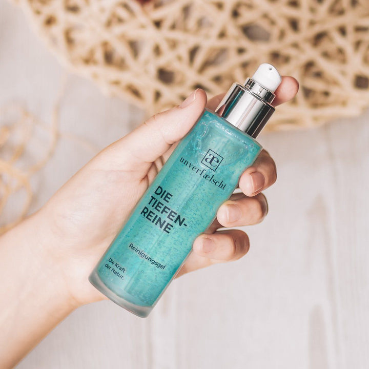 DIE TIEFENREINE Reinigungsgel Reinigungsgel, geeignet für alle Hauttypen. 
