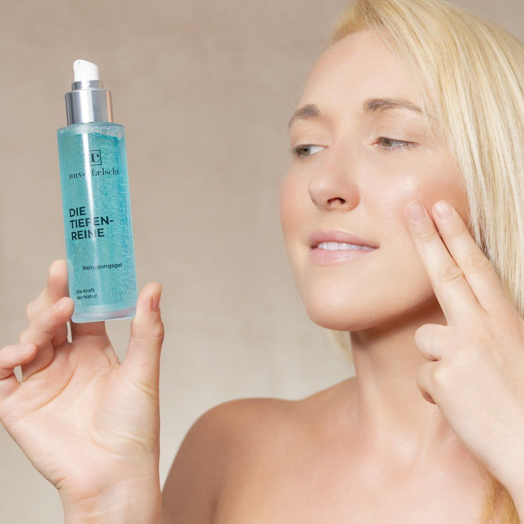 DIE TIEFENREINE Reinigungsgel Reinigungsgel, geeignet für alle Hauttypen. 